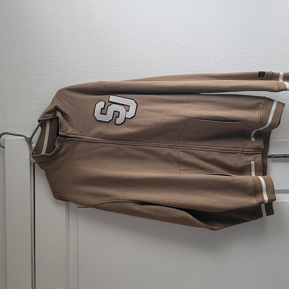 Sean John Jacket 3xl Tan and White